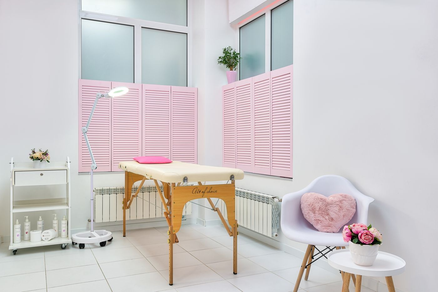 De studio van Beauty by Aydan in Schiedam