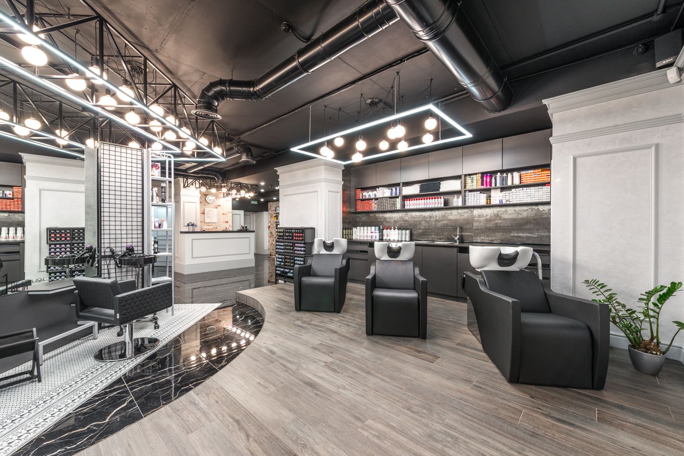 De salon van Hairsalon Semmy's in Spijkenisse