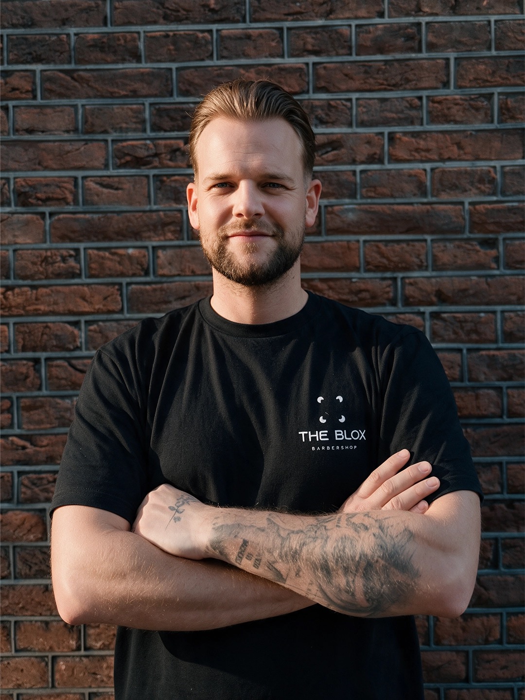 De behandelstoel bij The Blox Barbershop in Waalwijk